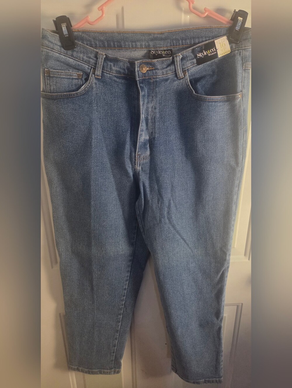 Style & Co. Relaxed Fit Men's Denim Jeans in Medium Blue